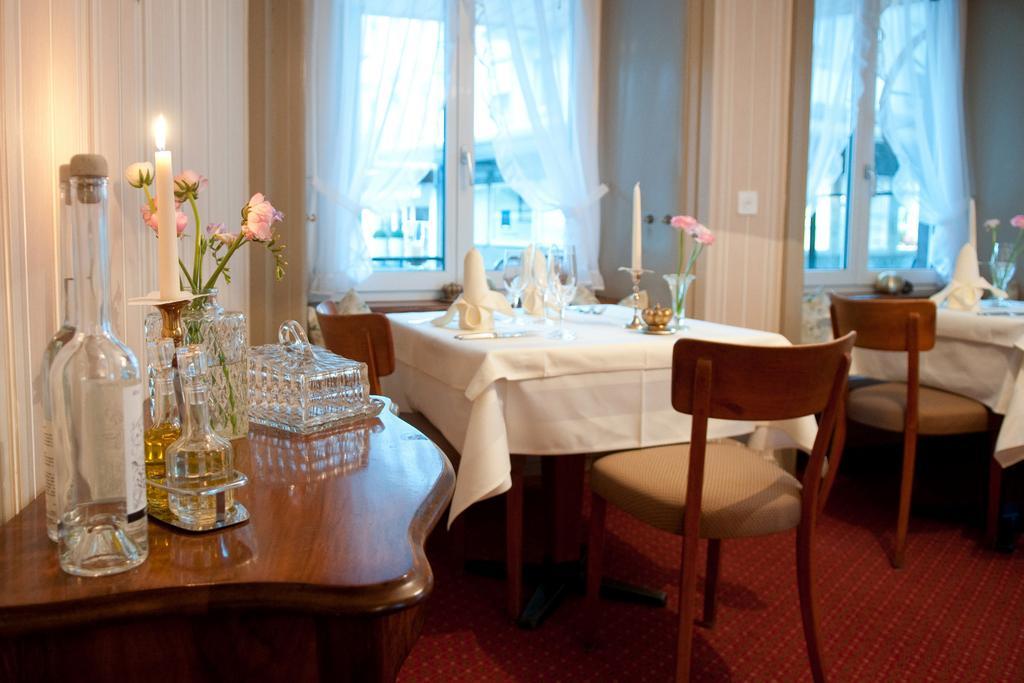 Hotel Krone Bad Ragaz Restaurante foto